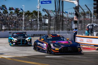 #04 Mercedes-AMG GT3 of George Kurtz, Crowdstrike by Riley, GT America, SRO3, SRO America, Long Beach Grand Prix, Long Beach, CA, April 11-13, 2025.
 | Fabian Lagunas | www.lagunasphotography.com | For SRO Motorsports Group 2025