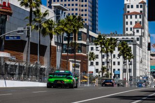 #7 Porsche 718 Cayman GT4 RS Clubsport of Ricco Shlaimoun, ACI Motorsports, GT America, GT4, SRO America, Long Beach Grand Prix, Long Beach, CA, April 11-13, 2025.
 | Fabian Lagunas | www.lagunasphotography.com | For SRO Motorsports Group 2025