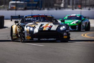 #2 Aston Martin Vantage AMR GT3 EVO of Jason Bell, RacersEdge, GT America, SRO3, SRO America, Long Beach Grand Prix, Long Beach, CA, April 11-13, 2025.
 | Fabian Lagunas | www.lagunasphotography.com | For SRO Motorsports Group 2025
