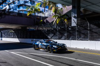#24 Aston Martin Vantage AMR GT3 EVO of Gray Newell, Heart of Racing Team, GT America, SRO3, SRO America, Long Beach Grand Prix, Long Beach, CA, April 11-13, 2025.
 | Fabian Lagunas | www.lagunasphotography.com | For SRO Motorsports Group 2025