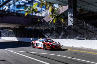 #58 Audi R8 LMS GT2 of CJ Moses, GMG Racing, GT America, GT2, SRO America, Long Beach Grand Prix, Long Beach, CA, April 11-13, 2025.
 | Fabian Lagunas | www.lagunasphotography.com | For SRO Motorsports Group 2025