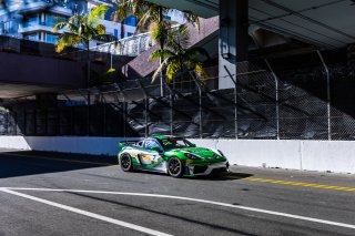 #7 Porsche 718 Cayman GT4 RS Clubsport of Ricco Shlaimoun, ACI Motorsports, GT America, GT4, SRO America, Long Beach Grand Prix, Long Beach, CA, April 11-13, 2025.
 | Fabian Lagunas | www.lagunasphotography.com | For SRO Motorsports Group 2025