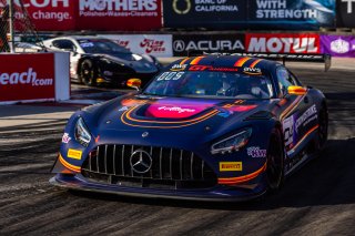 #04 Mercedes-AMG GT3 of George Kurtz, Crowdstrike by Riley, GT America, SRO3, SRO America, Long Beach Grand Prix, Long Beach, CA, April 11-13, 2025.
 | Fabian Lagunas | www.lagunasphotography.com | For SRO Motorsports Group 2025