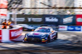 #04 Mercedes-AMG GT3 of George Kurtz, Crowdstrike by Riley, GT America, SRO3, SRO America, Long Beach Grand Prix, Long Beach, CA, April 11-13, 2025.
 | Fabian Lagunas | www.lagunasphotography.com | For SRO Motorsports Group 2025
