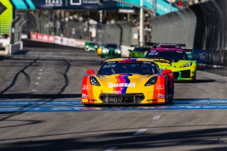 #70 Callaway Corvette Z06R GT3 of Mirco Schultis, MISHUMOTORS, GT America, SRO3, SRO America, Long Beach Grand Prix, Long Beach, CA, April 11-13, 2025.
 | Fabian Lagunas | www.lagunasphotography.com | For SRO Motorsports Group 2025