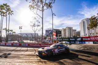 #04 Mercedes-AMG GT3 of George Kurtz, Crowdstrike by Riley, GT America, SRO3, SRO America, Long Beach Grand Prix, Long Beach, CA, April 11-13, 2025.
 | Fabian Lagunas | www.lagunasphotography.com | For SRO Motorsports Group 2025