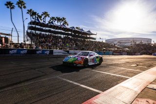 #32 Porsche 992 GT3 R of Kyle Washington, GMG Racing, GT America, SRO3, SRO America, Long Beach Grand Prix, Long Beach, CA, April 11-13, 2025.
 | Fabian Lagunas | www.lagunasphotography.com | For SRO Motorsports Group 2025