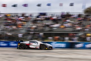 #50 Chevrolet Corvette Z06 GT3.R of Ross Chouest, Chouest Povoledo Racing, GT America, SRO3, SRO America, Long Beach Grand Prix, Long Beach, CA, April 11-13, 2025.
 | Fabian Lagunas | www.lagunasphotography.com | For SRO Motorsports Group 2025