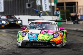 #32 Porsche 992 GT3 R of Kyle Washington, GMG Racing, GT America, SRO3, SRO America, Long Beach Grand Prix, Long Beach, CA, April 11-13, 2025.
 | Fabian Lagunas | www.lagunasphotography.com | For SRO Motorsports Group 2025