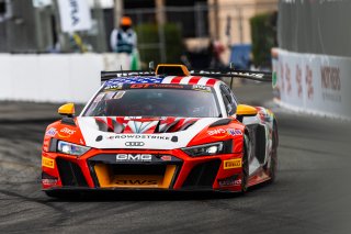 #58 Audi R8 LMS GT2 of CJ Moses, GMG Racing, GT America, GT2, SRO America, Long Beach Grand Prix, Long Beach, CA, April 11-13, 2025.
 | Fabian Lagunas | www.lagunasphotography.com | For SRO Motorsports Group 2025