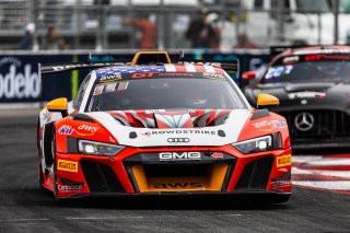 #58 Audi R8 LMS GT2 of CJ Moses, GMG Racing, GT America, GT2, SRO America, Long Beach Grand Prix, Long Beach, CA, April 11-13, 2025.
 | Fabian Lagunas | www.lagunasphotography.com | For SRO Motorsports Group 2025