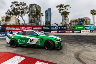 #98 BMW M4 GT4 (G82) EVO of Paul Sparta, Random Vandals Racing, GT America, GT4, SRO America, Long Beach Grand Prix, Long Beach, CA, April 11-13, 2025.
 | Fabian Lagunas | www.lagunasphotography.com | For SRO Motorsports Group 2025