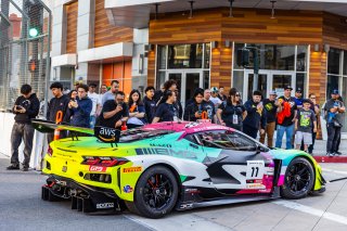 Thursday Thunder at GT America, Long Beach Grand Prix, Long Beach, CA, April 11-13, 2025.
 | Fabian Lagunas | www.lagunasphotography.com | For SRO Motorsports Group 2025