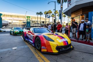 Thursday Thunder at GT America, Long Beach Grand Prix, Long Beach, CA, April 11-13, 2025.
 | Fabian Lagunas | www.lagunasphotography.com | For SRO Motorsports Group 2025