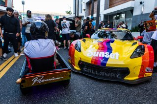 Thursday Thunder at GT America, Long Beach Grand Prix, Long Beach, CA, April 11-13, 2025.
 | Fabian Lagunas | www.lagunasphotography.com | For SRO Motorsports Group 2025