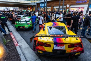 Thursday Thunder at GT America, Long Beach Grand Prix, Long Beach, CA, April 11-13, 2025.
 | Fabian Lagunas | www.lagunasphotography.com | For SRO Motorsports Group 2025