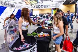Paddock at SRO America, Long Beach Grand Prix, Long Beach, CA, April 11-13, 2025.
 | Fabian Lagunas | www.lagunasphotography.com | For SRO Motorsports Group 2025
