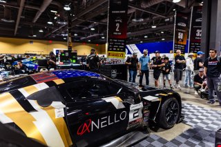 Paddock at GT America, SRO America, Long Beach Grand Prix, Long Beach, CA, April 11-13, 2025.
 | Fabian Lagunas | www.lagunasphotography.com | For SRO Motorsports Group 2025