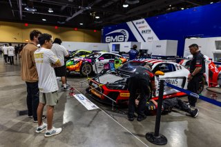 Paddock at GT America, SRO America, Long Beach Grand Prix, Long Beach, CA, April 11-13, 2025.
 | Fabian Lagunas | www.lagunasphotography.com | For SRO Motorsports Group 2025