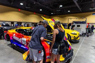 Paddock at GT America, SRO America, Long Beach Grand Prix, Long Beach, CA, April 11-13, 2025.
 | Fabian Lagunas | www.lagunasphotography.com | For SRO Motorsports Group 2025