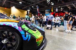Paddock at GT America, SRO America, Long Beach Grand Prix, Long Beach, CA, April 11-13, 2025.
 | Fabian Lagunas | www.lagunasphotography.com | For SRO Motorsports Group 2025