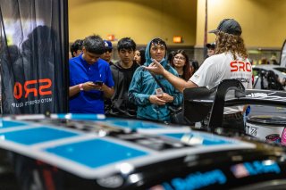 Paddock at SRO America, Long Beach Grand Prix, Long Beach, CA, April 11-13, 2025.
 | Fabian Lagunas | www.lagunasphotography.com | For SRO Motorsports Group 2025