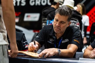 Autograph session at GT America, SRO America, Long Beach Grand Prix, Long Beach, CA, April 11-13, 2025.
 | Fabian Lagunas | www.lagunasphotography.com | For SRO Motorsports Group 2025