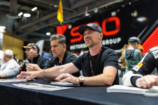 Autograph session at GT America, SRO America, Long Beach Grand Prix, Long Beach, CA, April 11-13, 2025.
 | Fabian Lagunas | www.lagunasphotography.com | For SRO Motorsports Group 2025