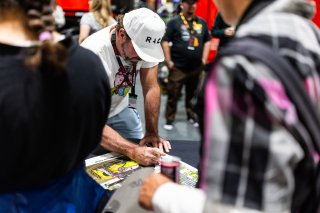 Autograph session at GT America, SRO America, Long Beach Grand Prix, Long Beach, CA, April 11-13, 2025.
 | Fabian Lagunas | www.lagunasphotography.com | For SRO Motorsports Group 2025