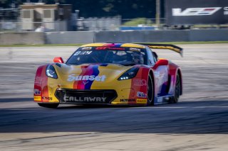 #70 Callaway Corvette Z06R GT3 of Mirco Schultis, MISHUMOTORS, GT America, SRO3, SRO America, Sebring International Raceway, Sebring, FL, May 2025.
 | Brian Cleary/SRO