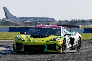 #11 Chevrolet Corvette Z06 GT3.R  of Blake McDonald, DXDT Racing, GT America, SRO3, SRO America, Sebring International Raceway, Sebring, FL, May 2025.
 | Brian Cleary/SRO