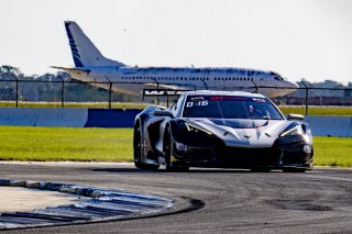 #50 Chevrolet Corvette Z06 GT3.R  of Ross Chouest, Chouest Povoledo Racing, GT America, SRO3, SRO America, Sebring International Raceway, Sebring, FL, May 2025.
 | Brian Cleary/SRO