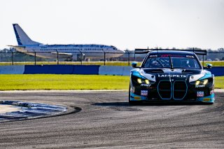 #29 BMW M4 GT3 of Justin Rothberg, Turner Motorsport, GT America, SRO3, SRO America, Sebring International Raceway, Sebring, FL, May 2025.
 | Brian Cleary/SRO