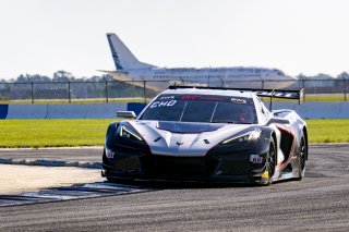 #50 Chevrolet Corvette Z06 GT3.R  of Ross Chouest, Chouest Povoledo Racing, GT America, SRO3, SRO America, Sebring International Raceway, Sebring, FL, May 2025.
 | Brian Cleary/SRO
