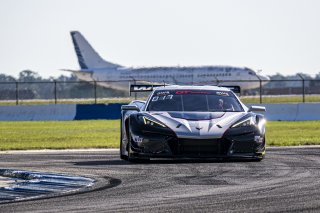 #50 Chevrolet Corvette Z06 GT3.R  of Ross Chouest, Chouest Povoledo Racing, GT America, SRO3, SRO America, Sebring International Raceway, Sebring, FL, May 2025.
 | Brian Cleary/SRO