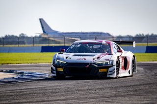 #56 Audi R8 LMS GT3 EVOII of Memo Gidley, SKI Autosports, GT America, SRO3, SRO America, Sebring International Raceway, Sebring, FL, May 2025.
 | Brian Cleary/SRO