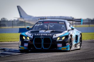 #29 BMW M4 GT3 of Justin Rothberg, Turner Motorsport, GT America, SRO3, SRO America, Sebring International Raceway, Sebring, FL, May 2025.
 | Brian Cleary/SRO