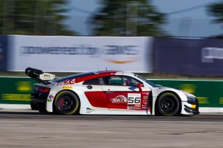 #56 Audi R8 LMS GT3 EVOII of Memo Gidley, SKI Autosports, GT America, SRO3, SRO America, Sebring International Raceway, Sebring, FL, May 2025.
 | Brian Cleary/SRO
