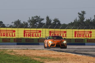 #69 Toyota Gazoo Racing GR Supra GT4 EVO2 of Anthony McIntosh, JTR Motorsports Enginring, GT America, GT4, SRO America, Sebring International Raceway, Sebring, FL, May 2025.
 | Brian Cleary/SRO