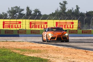#69 Toyota Gazoo Racing GR Supra GT4 EVO2 of Anthony McIntosh, JTR Motorsports Enginring, GT America, GT4, SRO America, Sebring International Raceway, Sebring, FL, May 2025.
 | Brian Cleary/SRO