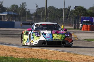#32 Porsche 992 GT3-R of Kyle Washington, GMG Racing, GT America, SRO3, SRO America, Sebring International Raceway, Sebring, FL, May 2025.
 | Brian Cleary/SRO