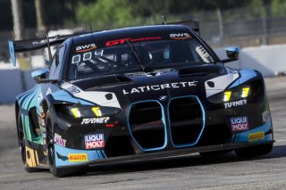 #29 BMW M4 GT3 of Justin Rothberg, Turner Motorsport, GT America, SRO3, SRO America, Sebring International Raceway, Sebring, FL, May 2025.
 | Brian Cleary/SRO