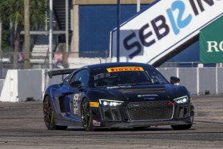 #20 Audi R8 GT4 LMS of Farhan Siddiqi, FASTMD Racing with Remstar, GT America, GT4, SRO America, Sebring International Raceway, Sebring, FL, May 2025.
 | Brian Cleary/SRO