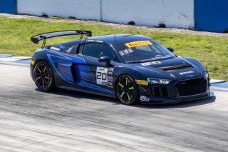 #20 Audi R8 GT4 LMS of Farhan Siddiqi, FASTMD Racing with Remstar, GT America, GT4, SRO America, Sebring International Raceway, Sebring, FL, May 2025.
 | Brian Cleary/SRO