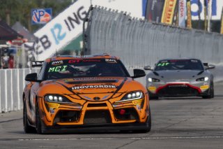 #69 Toyota Gazoo Racing GR Supra GT4 EVO2 of Anthony McIntosh, JTR Motorsports Enginring, GT America, GT4, SRO America, Sebring International Raceway, Sebring, FL, May 2025.
 | Brian Cleary/SRO