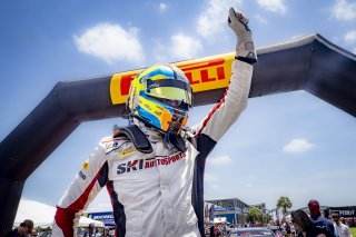 #56 Audi R8 LMS GT3 EVOII of Memo Gidley, SKI Autosports, GT America, SRO3, SRO America, Sebring International Raceway, Sebring, FL, May 2025.
 | Brian Cleary/SRO