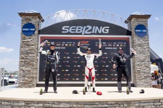 #56 Audi R8 LMS GT3 EVOII of Memo Gidley, SKI Autosports, GT America, SRO3, SRO America, Sebring International Raceway, Sebring, FL, May 2025.
 | Brian Cleary/SRO