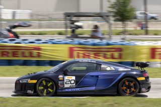 #20 Audi R8 GT4 LMS of Farhan Siddiqi, FASTMD Racing with Remstar, GT America, GT4, SRO America, Sebring International Raceway, Sebring, FL, May 2025.
 | Brian Cleary/SRO