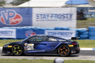 #20 Audi R8 GT4 LMS of Farhan Siddiqi, FASTMD Racing with Remstar, GT America, GT4, SRO America, Sebring International Raceway, Sebring, FL, May 2025.
 | Brian Cleary/SRO