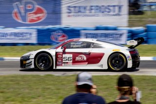 #56 Audi R8 LMS GT3 EVOII of Memo Gidley, SKI Autosports, GT America, SRO3, SRO America, Sebring International Raceway, Sebring, FL, May 2025.
 | Brian Cleary/SRO